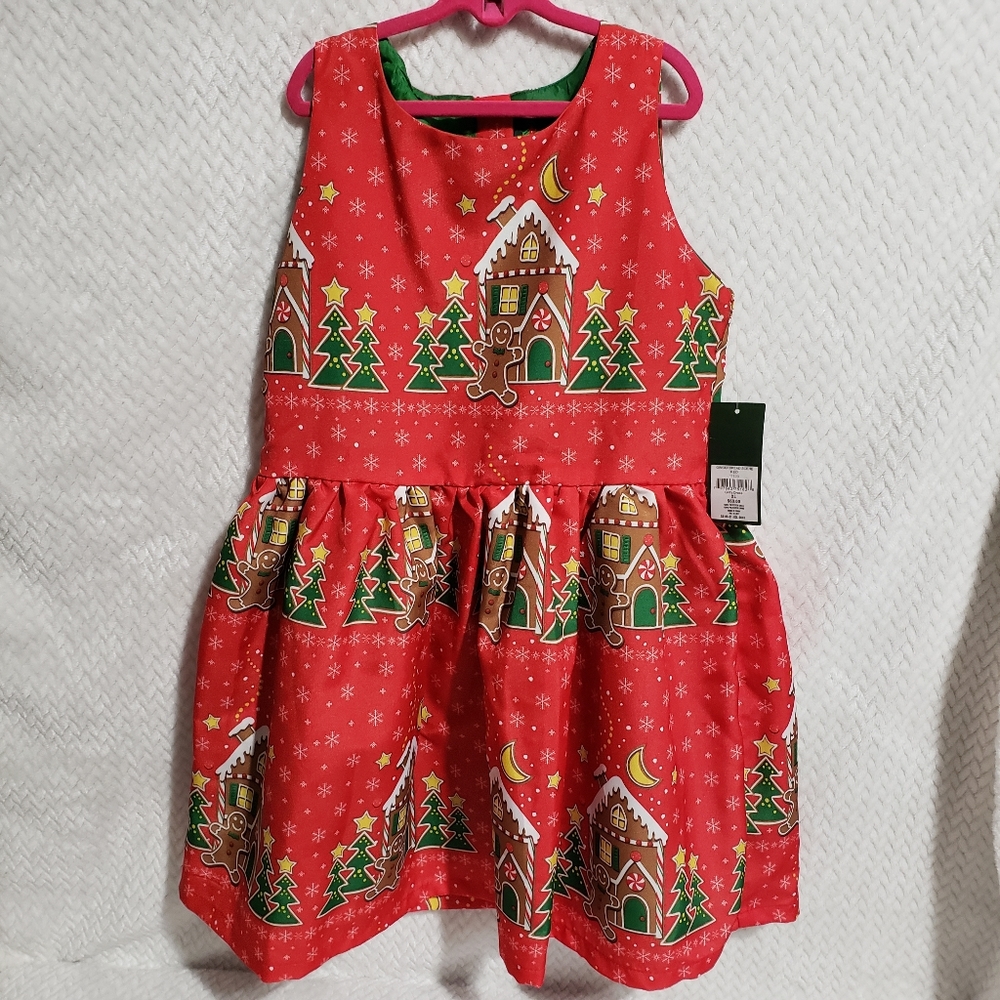Gingerbread Christmas Dress